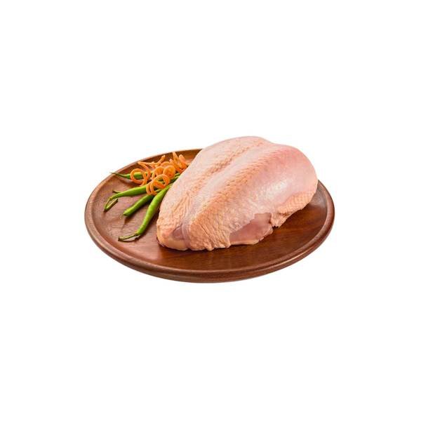 Pechuga Entera de Pollo Criollo (0.9kg-1.1kg)